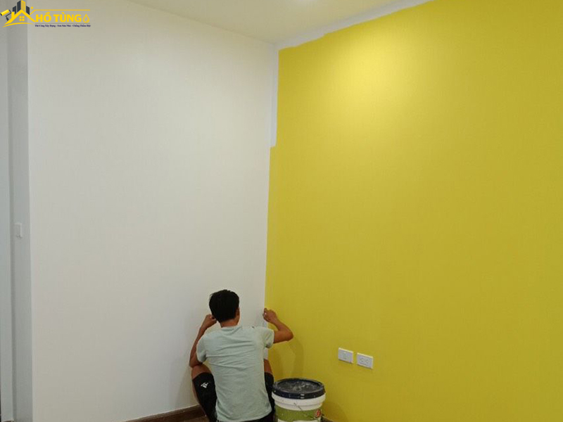 Các hạng mục sơn nhà hồ tùng thi công