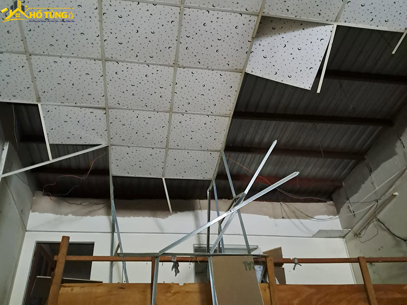 Các vấn đề thường gặp về trần nhà